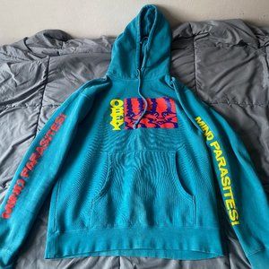 Obey Men's Box Hoodie Sweatshirt Mind Parasites